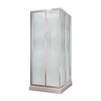 SHOWER KIT CTR-DRN WHT 32X32IN