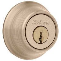 DEADBOLT DBL CYL GRD 3 ANTBRS 