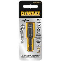 DEWALT DWADEND14516 Double-Ended Nut Driver, 1/4, 5/16 in Drive, Hollow Hex Drive