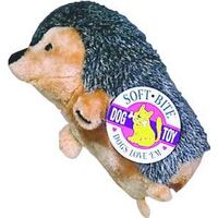 Booda 7610 Large Soft Squeezable Bite-able Grunting Hedgehog