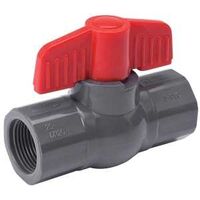 B & K 107-108 Ball Valve, 2 in Connection, FPT x FPT, 150 psi Pressure, PVC Body