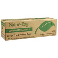 BAG COMPOSTABLE 13 GALLON     