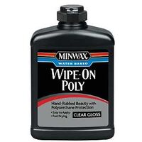 Minwax 630150444 Polyurethane, Gloss, Liquid, Clear, 1 qt, Can