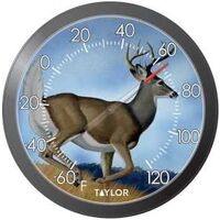 0918672 - THERMOMETER PATIO 13 INCH DEER