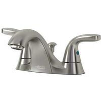 FAUCET LAVATRY 2H BRSH NIC 4IN
