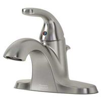 FAUCET LAVATRY 1H BRSH NIC 4IN