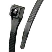 CABLE TIE 11IN BLACK 100/BAG  