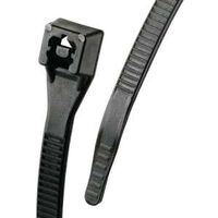 CABLE TIE 14IN BLACK 100/BAG  