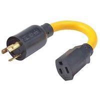 0993402 - ADAPTER PWR CORD 12/3 9IN YEL