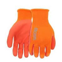 COATED GLOVES NITR HV-ORANGE L