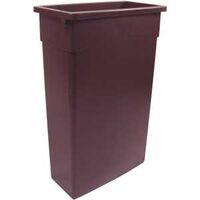Continental 8322BN Rectangle Refuse Trash Receptacle 23 gal 30 in L