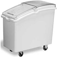 Continental Commercial 9321 Round Mobile Ingredient Bin