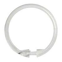 SHOWER RING SMOOTH CLR        