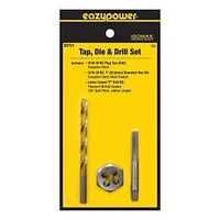 TAP&DIE&DRL SET 5/16-18XLTR F 