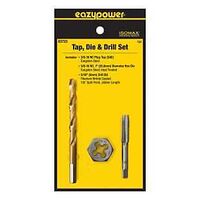 TAP&DIE&DRILL SET 3/8-16X5/16 