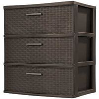 TOWER 3- DRAWER WIDE WEAVE    