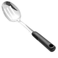 SPOON SLOTTED STAINLESS STEEL 