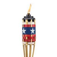 BAMBOO TORCH AMERICAN FLG 57IN
