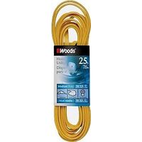 1074483 - CORD EXT INDR FLT16/3X25FT YEL