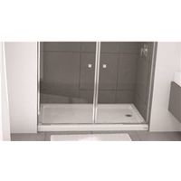 SHOWER BASE RIGHT DR 30IN WHT 