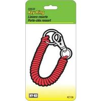 Hy-Ko KC156 Clip-On Coiled Key Ring