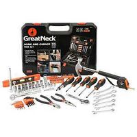 GreatNeck TK119 Hand Tool Set, 119-Piece, Steel