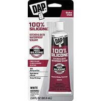 K&B SEALANT SILICONE WHT 2.8OZ