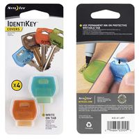 KEY COVERS ASSORTED 4PK       