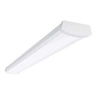 Metalux NWS Selectable Wrap 4NWS3C3MS-UNV Linear Wrap Light, 120/277 V, 38.8 W, 5-Lamp, LED Lamp, 4216 Lumens