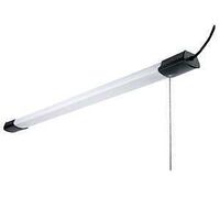 Metalux 4SHP5040RL Shop Light, 120 V, 41 W, 3-Lamp, LED Lamp, 5000 Lumens, 4000 K Color Temp, Metal Fixture