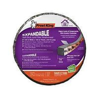 EXP FOAM TAPE BLACK 1/2INX20FT