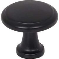 CABINET KNOB MAT BLK 1-3/16IN 