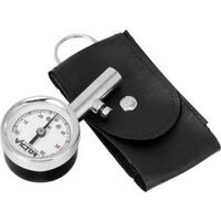 Victor 60023-8 Low Pressure Dial Tire Gauge With Bonus Leatherette Pouch