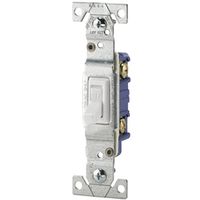 Cooper 1301W Framed Non-Grounded Toggle Switch