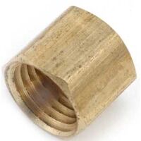Anderson Metal 756108-06 Brass Pipe Cap