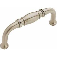 Amerock Granby Series BP53013G10 Cabinet Pull, 3-3/8 in L Handle, 1-5/16 in H Handle, 1-5/16 in Projection, Zinc