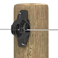 CLAW INSULATOR WD JAW WOOD BLK