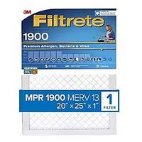 FILTER AIR 1900MPR 20X25X1IN - Case of 4