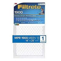 FILTER AIR 1900MPR 14X25X1IN - Case of 4