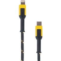 CABLE REINFORCED YEL/BLK 4FT  