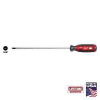 Milwaukee MT213 Screwdriver, 3/16 in Drive, Cabinet Drive, 11-3/4 in OAL, 8 in L Shank, Acetate Handle