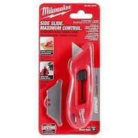 Milwaukee 48-22-1516 Compact Side Slide Utility Knife, Steel Blade