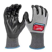 WORK GLOVES POLYU DIP CUT2 MED