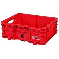 LPRFL CRATE POLYP RED 15X6-5/8