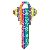 SC1-21 KEYBLANK SWIRLS