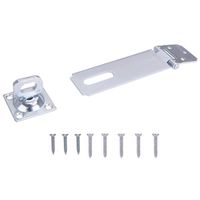 HASP SAFETY 4-1/2IN ZINC STL  