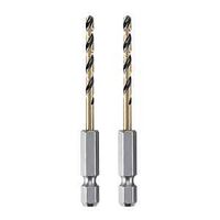 DRILL BIT BLACK & GOLD 1/8IN  