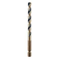 DRILL BIT BLACK & GOLD 1/4IN  