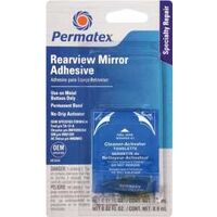 Permatex 81844 2-Part Rear View Mirror Adhesive