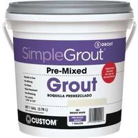 GROUT PREMIXED BRIGHT WHT 1GAL